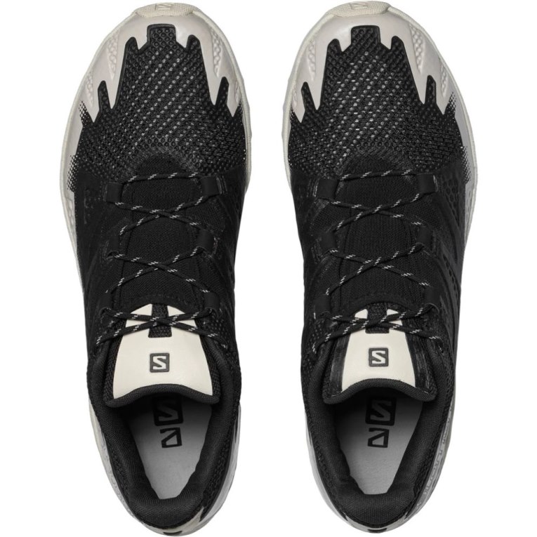 Black / White Salomon Cross Advanced Men's Sneakers | IE YA5963